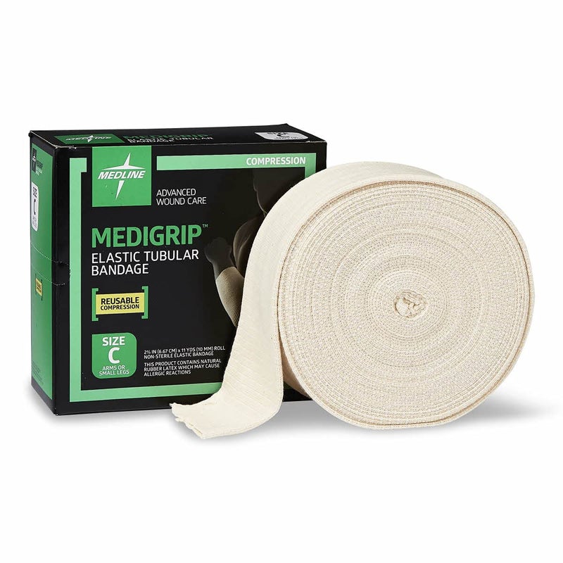 Medline Medigrip Elastic Tubular Bandages, Size C, For Large Arms Or Legs - Image 3